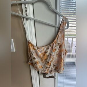 American eagle one shoulder top